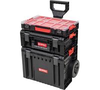 Qbrick System PRO Set 4 Chariot à outils Set + PRO Cart 2.0 + PRO Technician Case 2.0 + PRO Organizer 100 450 x 390 x 690 mm 45 l IP54