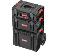 Qbrick System PRO Set 5 2.0 Plus Mallette à outils Set PRO Cart 2.0 Plus + PRO Toolbox 2.0 + PRO Technician Case 2.0