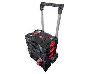 Qbrick System PRO Set 7 2.0 Plus Set de chariot à outils + PRO Toolcase + PRO Box 130 2.0 + PRO Cart 2.0 Plus 410 x 400 x 610 mm