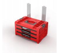 Qbrick System PRO Tiroir 3 : Boîte à outils professionnelle Expert Red UHD