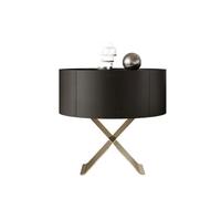 QCKNKMGG Table de Chevet, Table de Chevet en Bois | Scénario d'utilisation enfumé : chambre à coucher, salon, salle d'étude, présentoir de rangement.