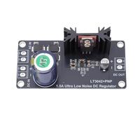 Qcwwy Alimentation de Régulateur Linéaire, Module de Régulateur de Tension à Faible Bruit Sortie 12 V CC Carte Stabilisée Réglable Dissipation Thermique élevée pour le Prototypage