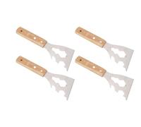 Qcwwy Autres Peintures Revêtements Traitements Muraux Lame en Acier Manche en Bois Outil pour Enlever l'adhésif Peinture Murale Grattage Nettoyage des Carreaux Réparation des Cloisons Sèches et