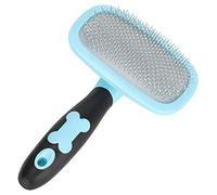 Qcwwy Brosse à Poils d'animaux Rotatifs à 360 Degrés, Peignes pour Chats et Chiens, Poils Longs et Courts, Manteau Moelleux et Brillant, Outil de Toilettage, Fournitures de Nettoyage et de
