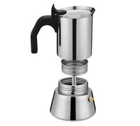 Qcwwy Cafetière Bouilloire Cuisinière Cafetière Inox Bouilloire pour Boissons Chaudes Eau café thé (200ML)