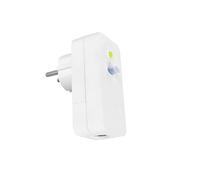 Qcwwy Disjoncteur RCCB à Prise GFCI 16 A, Réinitialisation Automatique, Protection contre les Surtensions de Mise Hors Tension de 0,03 S avec Parasurtenseur 6 000 V pour Appareils, (WHITE)