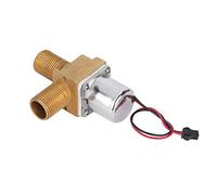 Qcwwy Électrovanne de Capteur d'urinoir, Vannes de Chasse d'urinoir pour Capteur 'urinoir avec Types Droits à 90 Degrés et en Céramique, équipement de Salle de Bain (Une valve à filament à 90