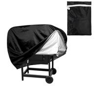 Qcwwy Housses de Gril Autres Fournitures de Pique-Nique pour Barbecue Protecteur de Barbecue en PVC Robuste avec Sac de Transport pour la Grêle, Le Vent, la Pluie, la Neige, Les Insectes Housse de