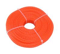 Qcwwy Ligne de -Bordure en Nylon de 2,4 Mm, 120 M, pour Tondeuse à Gazon, Haute Performance de, Remplacement Facile, Large compatibilité pour la Maison, Le Jardin et la Cour