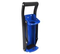 Qcwwy Mur Fixe Concasseur de Canettes, 16oz Fer Intégré Ouvre-Bouteille | Poignée à levier robuste, revêtement en poudre résistant aux rayures, recyclage de garage de cuisine, compacteur de bière