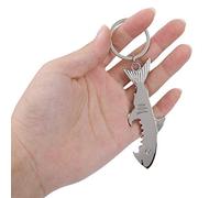 Qcwwy Ouvre-bouteilles Cadeaux Lève-bouchon de Bouteille Ouvre-bière Porte-clés avec Alliage de Zinc pour Cadeau de Fête Promotionnel Porte-clés en Forme de Poisson -bouteille Objets de Collection