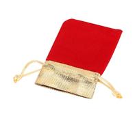 Qcwwy Pochettes à Cordon en Velours, 50 Pièces, Boîtes à Bijoux et Rangement, Sacs à Bijoux Brillants avec Corde Coréenne et or pour Cadeaux de Mariage, Emballage de et Cosmétiques 50pcs Velvet