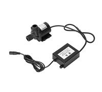 Qcwwy Pompe Submersible sans Balais, Moteur 24 V étanche IP68 avec Arbre en Céramique et Protection contre les Surcharges for Aquarium Bassin Fontaine