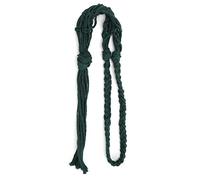 Qcwwy Porte-Bouteille de Vin Durable (Vert noirâtre) | Porte-bouteille de vin bohème fait à la main pour la décoration de cuisine Durable Fait à la main 86 cm de longueur Corde