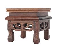 Qcwwy Présentoir en Bois pour Théière, Plante à Bijoux, Léger, Portable, Cadeau, Décoration Quotidienne