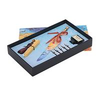 Qcwwy Stylo Plume Dip Art Calligraphie Rétro Vintage Plume Coffret Cadeau Kit Stylos de Calligraphie 5 Plumes Remplaçables 1 5mm pour l'écriture Croquis Dessin Fournitures Scolaires (champ de blé)