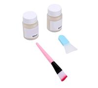 Qcwwy Vernis Brillant pour Poterie 2 Pièces 60 Ml Vernis à l'argile séché à l'air Revêtement Protecteur Finition Brillante Conception Pratique Applications Larges pour les Peintures à 'huile en