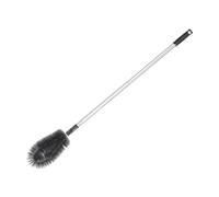 Qectial 2 Pièces Brosses de Nettoyage de Gouttière Balai pour Chéneau Nettoyeur à Longue Portée Outil D'Entretien avec Longueur Réglable En Acier, 1.6 M