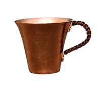 Qectial Mug En Cuivre pour Café, Tasse à Eau, Cadeau de Pendaison de Crémaillère, Mug Multifonction pour, Tasse En Cuivre pour Fête, Bar, Café, Ma, 1 pièce