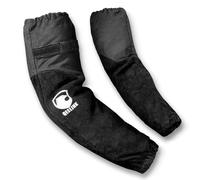 QeeLink Manchette Soudure en Cuir, Protection des Bras Résistante Chaleur | Ignifuge avec Coutures en Kevlar et Doublure en Coton
