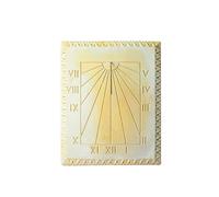 QEM Cadran Solaire Motif Lys Pierre Naturelle 38cmx50cm