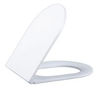 QeramiQ Dely Abattant WC - frein de chute - déclipsable - Slim - Blanc brillant SW1159504