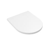 QeramiQ Dely Swirl Compact Assise - softclose - quickrelease - 25 mm - blanc brillant W-09-seat GW 25mm