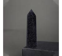 QEUOPGFD Ornements en Cristal 7-8cm Pointe de Cristal Quartz Arc-en-Ciel Colonne de Cristal Rose Quartz Roche spécimen minéral décor à la Maison Reiki Pierre de guérison Beau Cristal(Blue Sandstone)