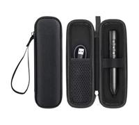 QEXUJOW étui de rangement noir pour rasoir, coque rigide portable, étanche, antichoc, compatible avec les rasoirs électriques