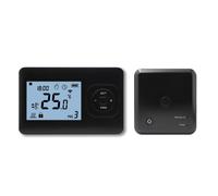 QH Basic thermostat programmable avec récepteur en saillie noir