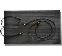 QH- Tapis chauffant infrarouge caoutchouté - 60x100cm - étanche à l'eau