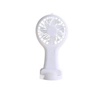 QHQQXN Feng Shui, Ventilateur Portable USB Mini Ventilateur portatif à énergie éolienne Ventilateur de Bureau Portable Pratique et Ultra-Silencieux (Blanc)