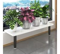 QHZYMX Rallonge de Rebord de fenêtre Étagère pour Plantes avec Rehausse De Rebord Fenêtre Réglable 15 À 38 Cm, sans Perçage, pour Un Rangement Optimal(StyleA,90x25cm/35x10in)