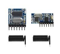 QIACHIP RX480E Module RF 433mhz Emetteur et Récepteur 4 Canaux avec 1527 Code d'apprentissage pour télécommande arduino 433mhz RF Receiver and Transmitter Module