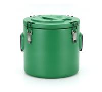 Qianly 3 Pieces Étanche Pot Repas En Inox Acier Inoxydable Boîte Alimentaire à Loquet Boîte Repas Isotherme, Array, Vert
