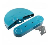 Qianly 3 Pièces Gar Disque Meuleuse Set Complet Capot Disque Coupe Résistant à l'usure Carter Protection Métallique pour Industrie, Atelier, Capot De Meule Renforcé + Capot De Courroie + Support