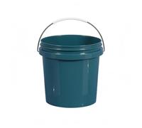 Qianly Baril Industriel Scellé Contenant Fût Récipient Bidon en PP de Qualité Alimentaire à Large Ouverture pour Accès Direct au Contenu Construction, Dark Green, 0.5L