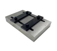 Qianly Bloc à Graver Lourd Outil Gravure Bijoux Pratique Étau pour Sertissage, Établi De Gravure Carré Mobile GH401E