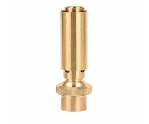 Qianly Buse D'aération Compacte Buse Jet Aquatique Compact pour Étang, 1 Pouce DN25, Laiton