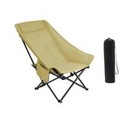 Qianly Chaise Pliante avec Dossier Haut Robuste, Kaki