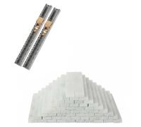 Qianly Crayon à Sour avec Support Craie Industrielle avec Porte-Crayon Anti-Effacement Marqueur Soudure pour Souurs, Menuisiers