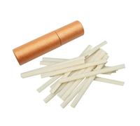 Qianly Feutre Marqueur Textile à La Craie de Tailleur, Stylo Marqueur Textile Temporaire à La Forme Ergonomique en Polypropylène pour Travaux Manuels, Recharges 20 pièces
