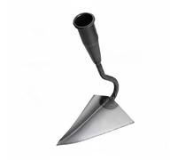 Qianly Houe à Pointe Tranchant et Houe Triangulaire Forgé d’Une Pièce Outil Agricole pour Champ, Petit