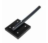 Qianly Maillet Carreleur en Caoutchouc Absorption s Chocs Maillet en Caoutchouc Poignée Ergonomique Planche Frappe pour Carrelage pour Chantier, 14.8-14.8, Plastic