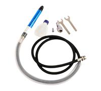 Qianly Meuleuse Pneumatique Miniature, Kit de Micro-meuleuse Pneumatique, Facile à Installer, Meuleuse à Crayon Efficace pour Le Nettoyage et Le Polissage.
