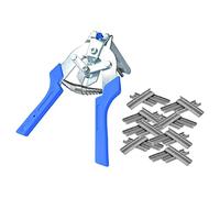 Qianly Pince à Anneaux pour Cages à Cochons avec Clips, Outils à Main, Pince de Serrage pour Cages à Animaux et Cages à Oiseaux, Bleu