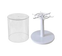 Qianly Présentoir Rotatif pour Figurines - Organisateur Polyvalent et Léger à Poser sur Un Comptoir