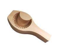 Qianly Presse à Biscuits En Bois pour Mamouls, Décorée de Motifs Sculptés pour La Fête de La Mi-Automne, Petite Lune