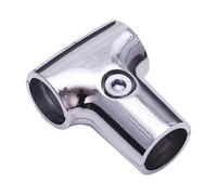 Qianly Raccord de Tuyau En Alliage D'aluminium, Pièce de Fixation, Joint de Fixation pour étendoir à Linge, pour Magasins, Salles de Bains, Chambres, Por, 32mm T Shaped