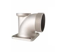 Qianly Raccord Filage Femelle | En Aluminium, C Sortie Pompe à Eau, Raccord Sortie pr Motopompe, Irrigation, Vidange, Chantier, 4 Pouces